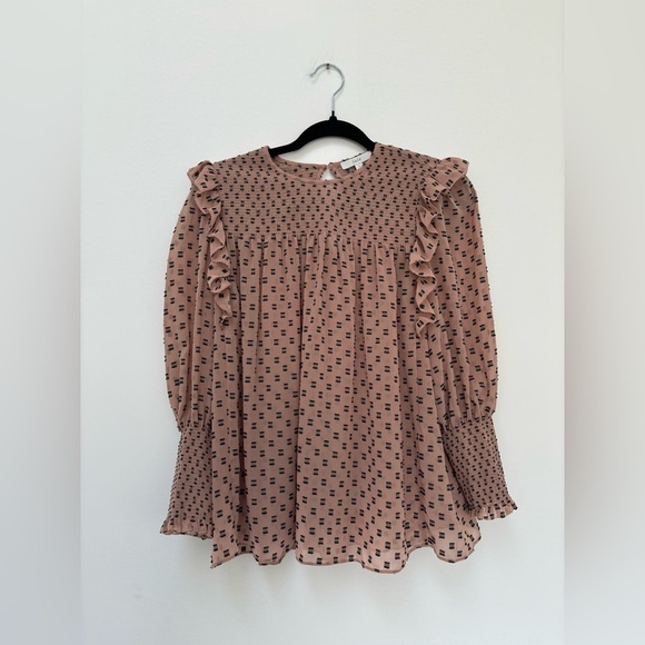 JOIE| Jamila Embroidered Top | size small - Picture 2 of 7